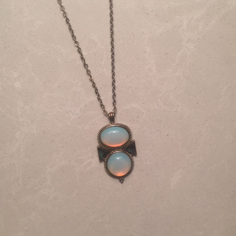 opal pendant necklace - Picture 1 of 3